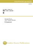 Crisantemi / Giacomo Puccini (trans. Tommaso Miranda) [Saxophone Quartet] [Score and Parts]