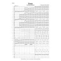 Essay for Wind Orchestra / Chang Su KOH[Concert Band] [Score and Parts]
